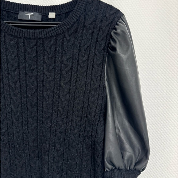 Black mid sleeves sweater - Picture 2 of 2